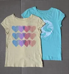GAP Kids プリントTシャツ イエロー グリーン 150cm 2枚
