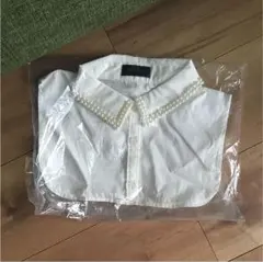 新品✳︎未使用 つけ襟 ビジュー 真珠