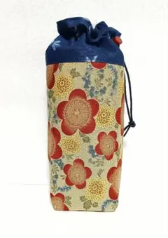 ハンドメイドペットボトルカバー 梅の花　和モダン
