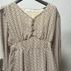 archives épice 花柄 Vネック ワンピース