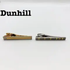 dunhill ダンヒル　ネクタイピン　コンビ　シルバー　ゴールド　GP セット