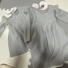 ポロ　プティマイン　ワンピース　フォーマルワンピース 姉妹 お揃い 90 110