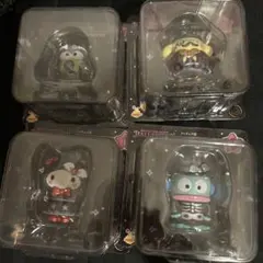 サンリオハッピーくじハロウィン　フィギュア4点まとめ売り