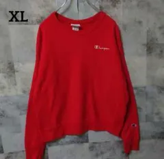 Champion XLsize reverse Weave スウェット 刺繍ロゴ