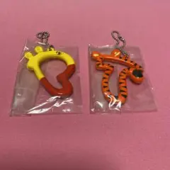 ディズニー　プーさん　アルファベット　キーチェーン