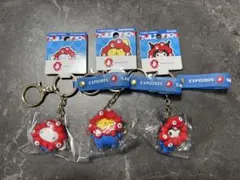 【新品未使用】サンリオ ミャクミャク キーホルダー 3種セット
