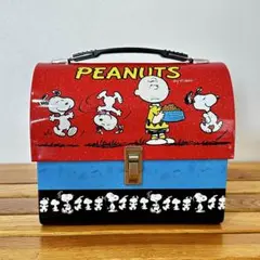 スヌーピー★ブリキ　ランチボックス★アンティーク　 昭和レトロ　 当時物
