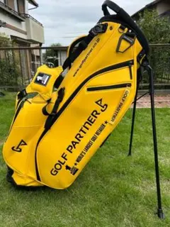GOLF PARTNER スタンド式キャディバッグ　ヘッドカバーセット