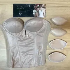 bridalbloom〈C65〉シンプルタイプ ビスチェ　ブライダルインナー