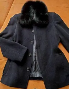 Pinky&dianneのフォックスファーコート Pinky & Dianne/ピンキー＆ダイアン】より カシミア混FOXファー