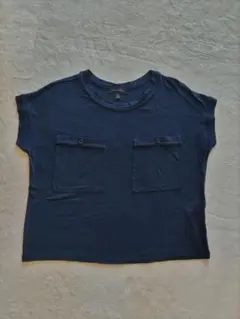 Banana Republic ネイビー 半袖Tシャツ Mのサムネイル