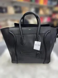 CELINE ラゲージ マイクロショッパー ブラックのサムネイル