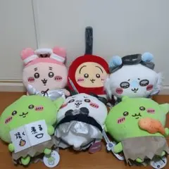 【６点】ちいかわ★ぬいぐるみ★カニ★モモンガ★ゴブリン★うさぎなど★新品未使用⑥