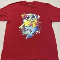 送料込 新品 リトルマーメイド ミニオン　Tシャツ XL