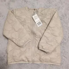 新品タグ付き　プティマイン　車キルティングジャケット