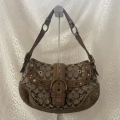 vintage coach SOHO signature shoulderbagのサムネイル