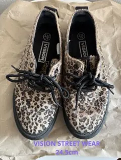 【VISION STREET WEAR】 ヒョウ柄 レオパード スニーカー レア