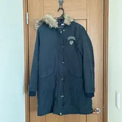 160 女の子　　milkycoastオーバーコートフード付 ナルミヤ