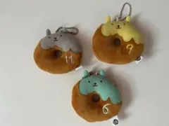 月歌。 兔兔甜甜圈玩偶鑰匙圈