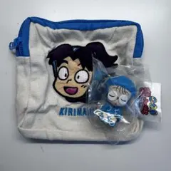 忍たま乱太郎 ガチャガチャ スクエアポーチ 肩ズン きり丸 乱太郎