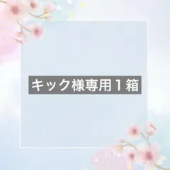 キック様専用１箱