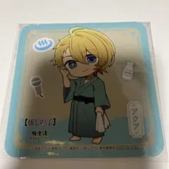 極楽湯　推しの子　コースター　ホログラムカード　アクア