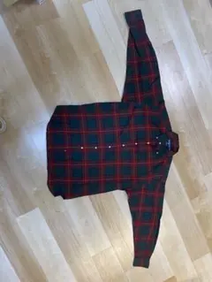 Ralph Lauren Blake M 長袖シャツ グリーン/レッドチェック