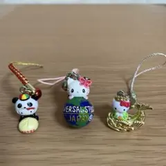 しゃちほこ❤️バスガイド キティ 根付け ストラップ 限定 名古屋 ご