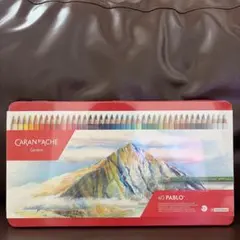 新品】 CARAN d'ACHE PABLO 油性色鉛筆40色セット スイス - メルカリ