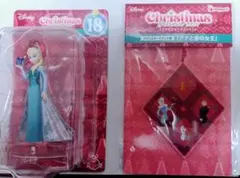 ディズニー クリスマスオーナメントくじ エルサ アクリルオーナメント アナ雪