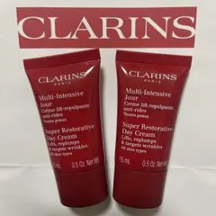 CLARINS スープラデイクリームＮ　オールスキン（昼用）１５mL✖️２つ