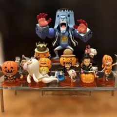 ワンピース ワールドコレクタブルフィギュア ハロウィン 麦わら一味