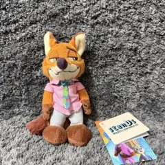 ディズニー ズートピア ニック ズートピア2 ぬいぐるみバッジ ぬいば