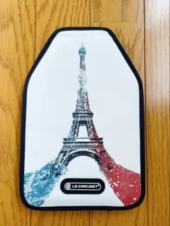 【新品未使用】ルクルーゼ 限定柄 エッフェル塔 アイスクーラースリーブ