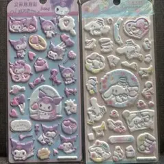 サンリオぷっくりシール2枚セット