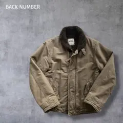 バックナンバーBACKNUMBERデッキジャケットN-1ボアジャケットミリタリー