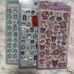 正規品　サンリオ　うるちゅるポップシール　ボンボンドロップシール