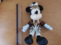 テーブルイズウェイティング　ミッキー　ぬいぐるみバッジ　ぬいば