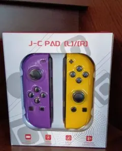 Joy-Con Switch　ジョイコン ネオンパープル/ネオンオレンジ