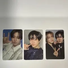 Straykids ATE スキズ chkchkboom 3枚セットチャンビン
