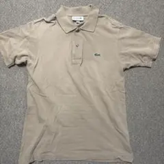 LACOSTE CLASSIC FIT ポロシャツ ベージュ US XS