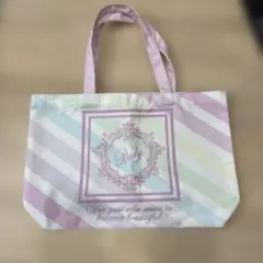 Rady パステルストライプ 토트 백