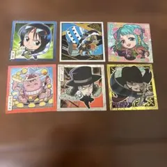ワンピース ウエハースシール ステッカー 6枚セット