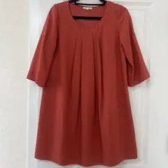 オレンジ チュニック