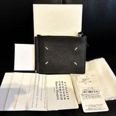 Maison Margiela マネークリップ レザー ブラックのサムネイル