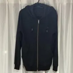 バーバリー　ブラックフードパーカー　Mサイズ