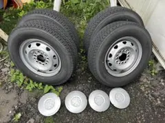 【引取限定】軽トラ、軽バンタイヤホイールセット 145/80R12LTのサムネイル