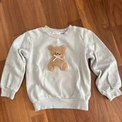 PAL HOUSE くまモチーフ トレーナー 120cm