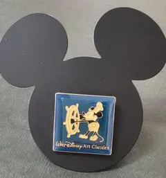 ☆レア！レトロ☆WDW☆カンパニーD☆10周年記念☆ミッキーピンバッジ