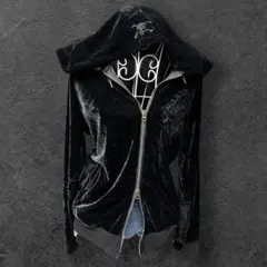 ベロア パーカー